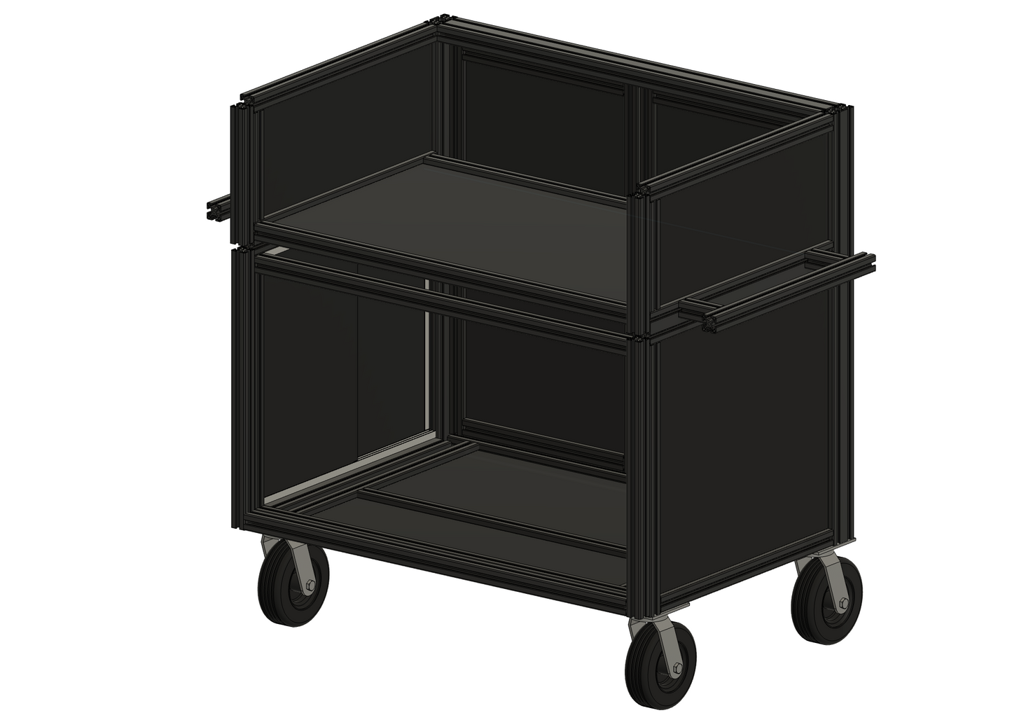 Double Mixer Cart