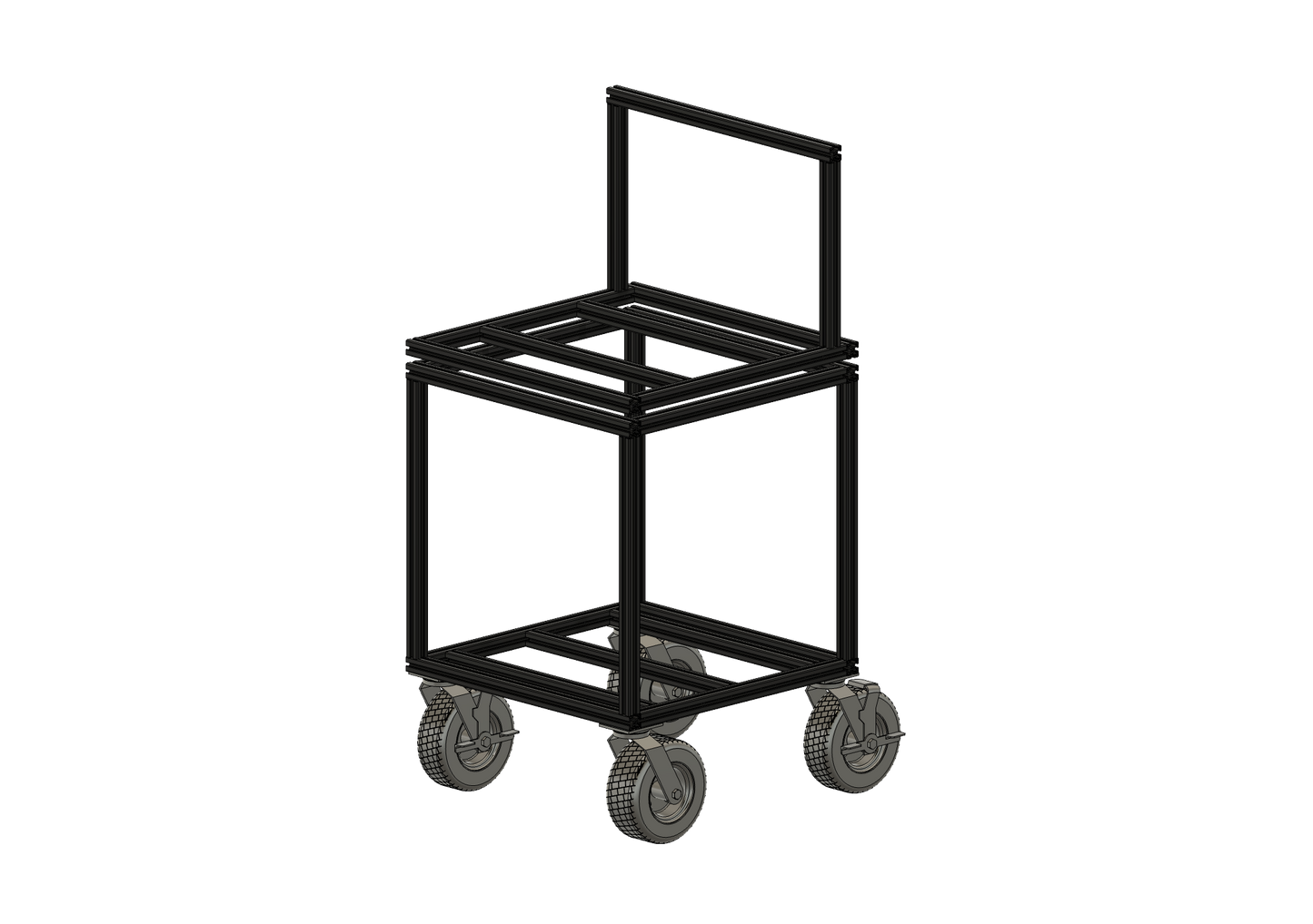 Single Stack Speaker Cart